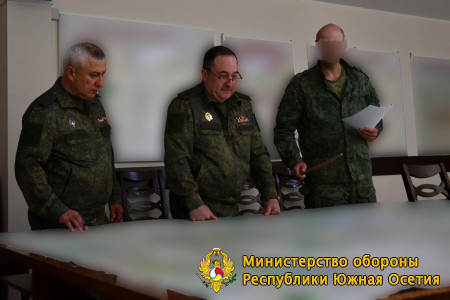 В Минобороны Южной Осетии начались командно-штабные учения